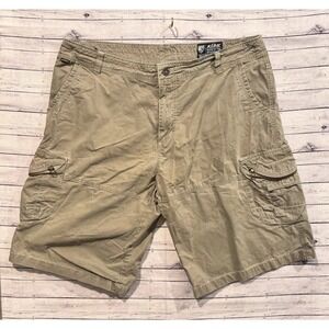 KUHL Mens Renegade Trail Short Sz 40 Green Cargo Outdoor Hiking Utility 12" Ins